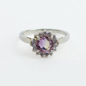 Sterling Silver Ametrine Ring